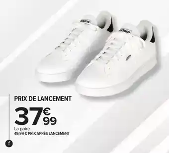 Adidas - la paire prix après lancement