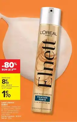 Carrefour L'oréal - l'oreal paris entire offre