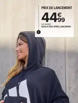 Carrefour Sweat homme offre