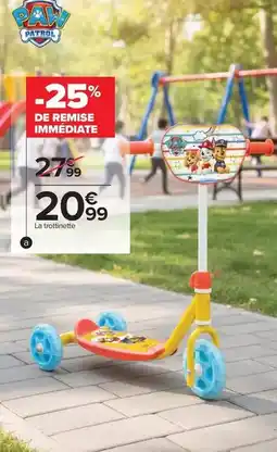 Carrefour Paw patrol - tondeuse offre
