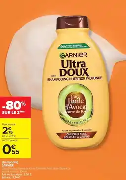 Carrefour Garnier - shampoing offre
