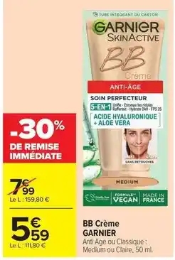 Carrefour Garnier - bb crème offre