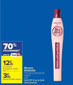 Carrefour Bourjois - mascara offre