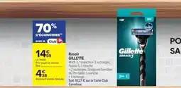 Carrefour Gillette - rasoir offre