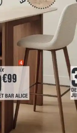 La Foir'Fouille Tabouret bar alice offre