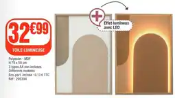 La Foir'Fouille Toile lumineuse offre