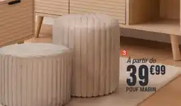 La Foir'Fouille Pouf marin offre