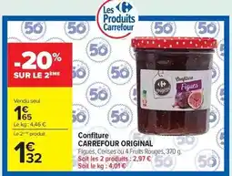 Carrefour Carrefour - confiture original offre