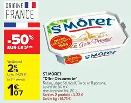 Carrefour St moret offre