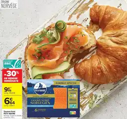 Carrefour Petit navire - saumon fumé offre