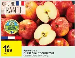 Carrefour Carrefour - pomme gala filière qualité offre