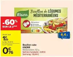 Carrefour Knorr - bouillon cube offre