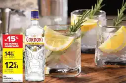 Carrefour Gordon's - gin offre