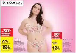 Carrefour Sans complexe - soutien-gorge alum mosaic offre