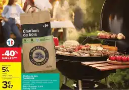 Carrefour Carrefour - charbon de bois offre