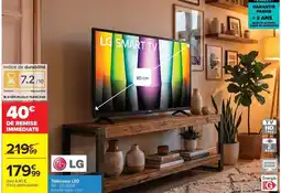 Carrefour Lg - téléviseur led offre