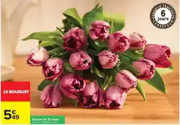 Carrefour Banane de 15 tulipes offre