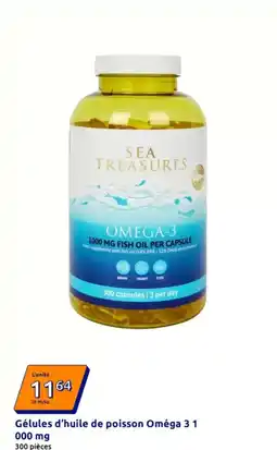 Action Sea - célille d'huile de poisson offre