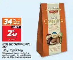 Netto Signal - petits oeufs cremino assortis offre