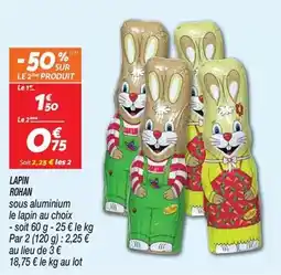 Netto Rohan - lapin offre
