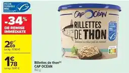 Carrefour Durable - rillettes de thon offre