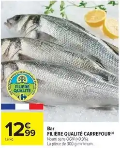 Carrefour Carrefour - bar filière qualité offre