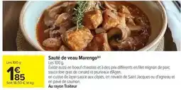Carrefour Canard - sauté de veau marengo offre