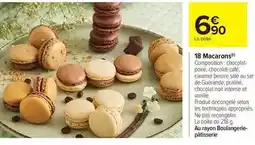 Carrefour Macarons offre