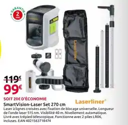 Mr Bricolage SmartVision-Laser Set 270 cm offre