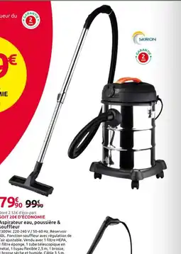 Mr Bricolage Aspirateur eau, poussière & souffleur offre