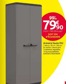 Mr Bricolage Armoire haute PIU offre