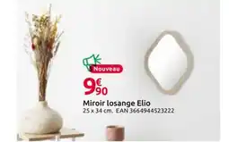 Mr Bricolage Miroir losange Elio offre