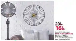 Mr Bricolage Horloge filaire offre