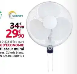 Mr Bricolage Ventilateur mural offre