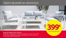 Mr Bricolage Salon de jardin Grèce 4 places offre