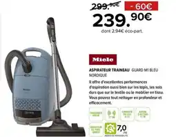 Gitem MIELE Aspirateur traineau offre