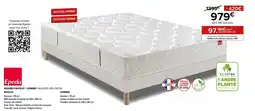 Gitem EPEDA Ensemble matelas + sommier pack atoll offre