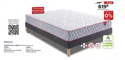 Gitem Ensemble matelas + sommier pack oblique offre