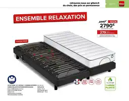 Gitem BULTEX Sommier relaxation motorisé morphologique offre