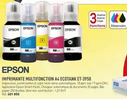 Hyperburo EPSON Imprimante multifonction a4 ecotank et-3950 offre