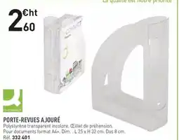 Hyperburo Porte-revues ajouré offre