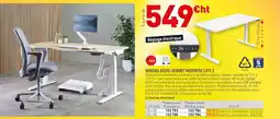 Hyperburo Bureau assis-debout motorisé lutz 2 offre