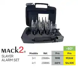 Pacific Pêche MACK2 Slayer alarm set offre