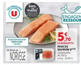 U Express U Pave de saumon offre