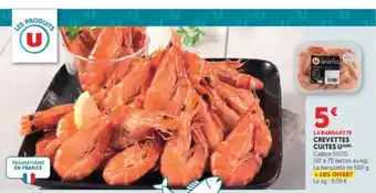 U Express U Crevettes cuites offre