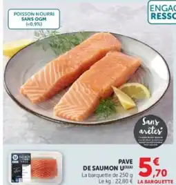 U Express U Pave de saumon offre