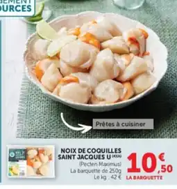 U Express U Noix de coquilles saint jacques offre