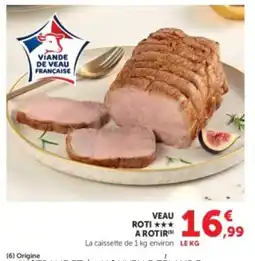 U Express Veau roti a rotir offre
