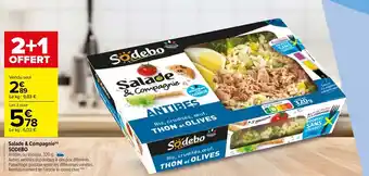 Carrefour Salade & compagnie SODEBO offre