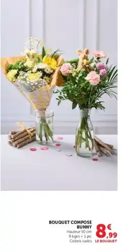 U Express Bouquet compose bunny offre